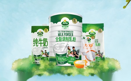 Arla爱氏晨曦瑞典有机乳制品