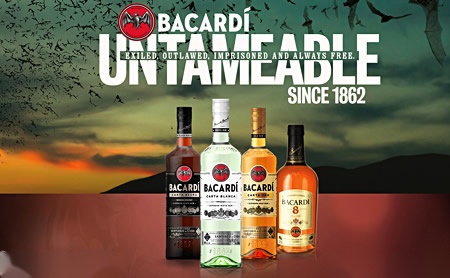 Bacardi百加得世界十大洋酒品牌