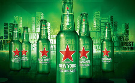 HeineKen喜力享誉国际的啤酒品牌